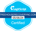 LegitScript Seal for Tree House Recovery NC