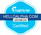 Alpha LegitScript website summary