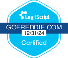 Verify Approval for www.gofreddie.com